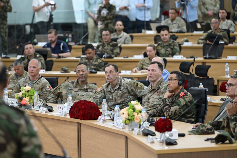 USAFRICOM Commanding General arrives to African Lion 26