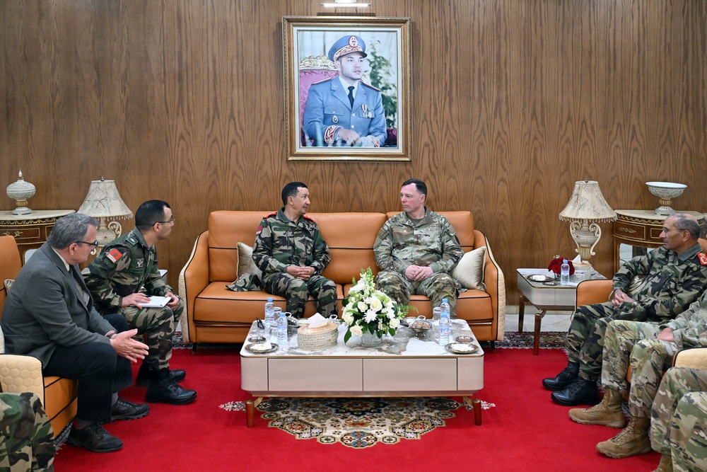 USAFRICOM Commanding General arrives to African Lion 26