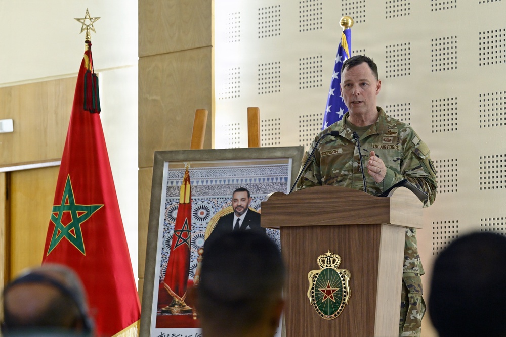USAFRICOM Commanding General arrives to African Lion 26