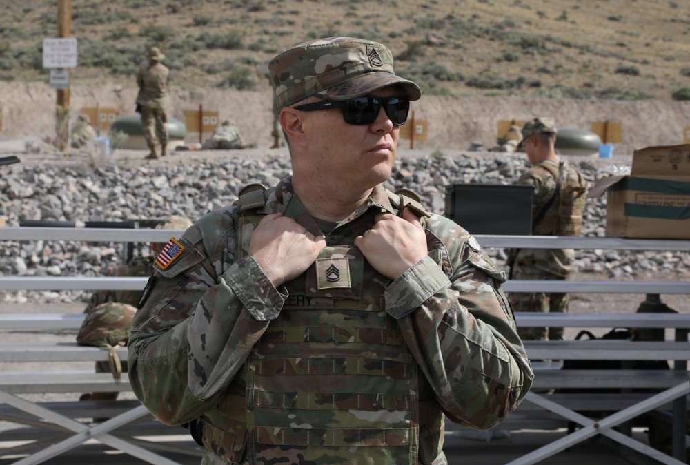 128th MPAD goes to the Range