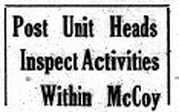 This Month in Fort McCoy History — May 2026