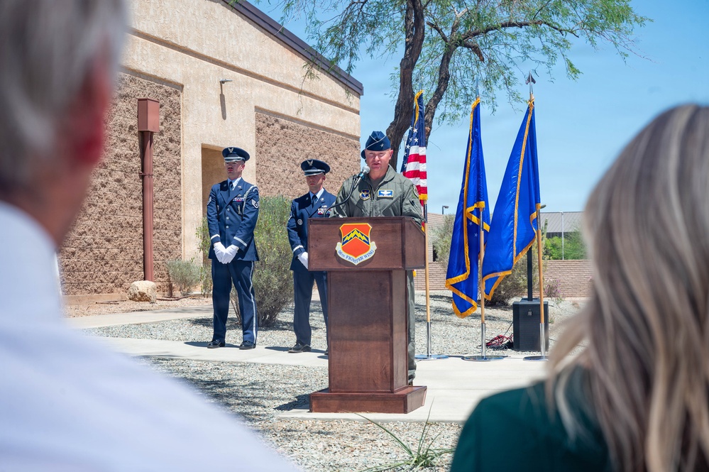 56th Fighter Wing Honor Guard Facility Opening
