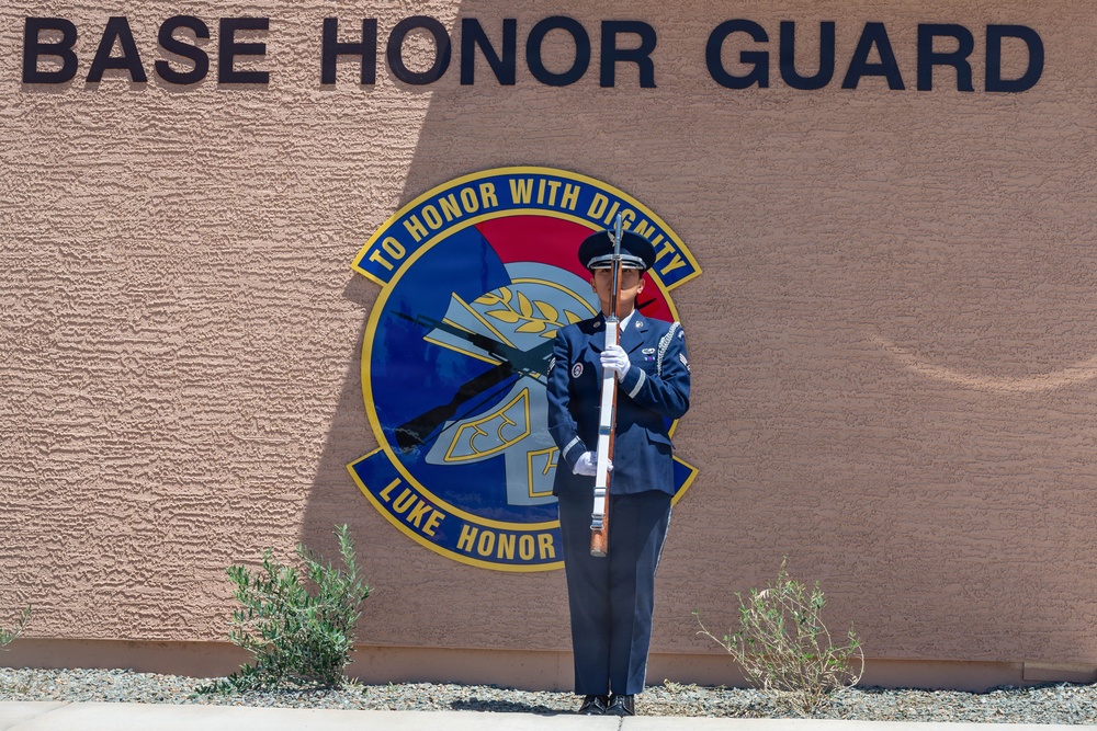 56th Fighter Wing Honor Guard Facility Opening