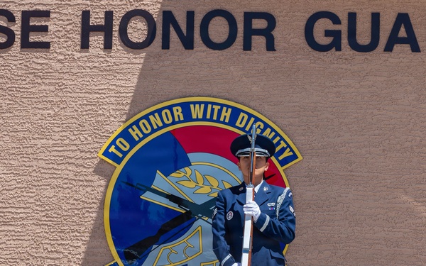 56th Fighter Wing Honor Guard Facility Opening