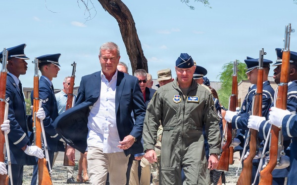 56th Fighter Wing Honor Guard Facility Opening