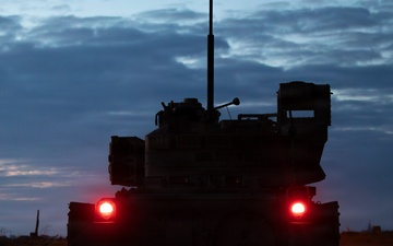 M2A3 Bradley Infantry Fighting Vehicle Range: U.S. Army 2nd Cavalry Regiment integrates new technology and equipment to identify and destroy unmanned aerial systems
