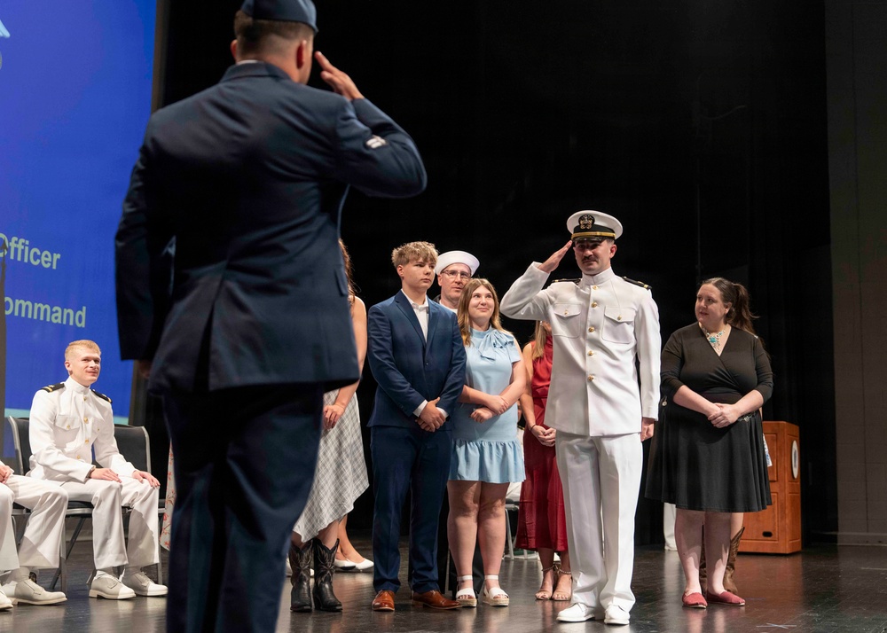 University of Memphis Naval Reserve Officer Training Corps Commissioning Ceremony