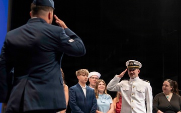 University of Memphis Naval Reserve Officer Training Corps Commissioning Ceremony