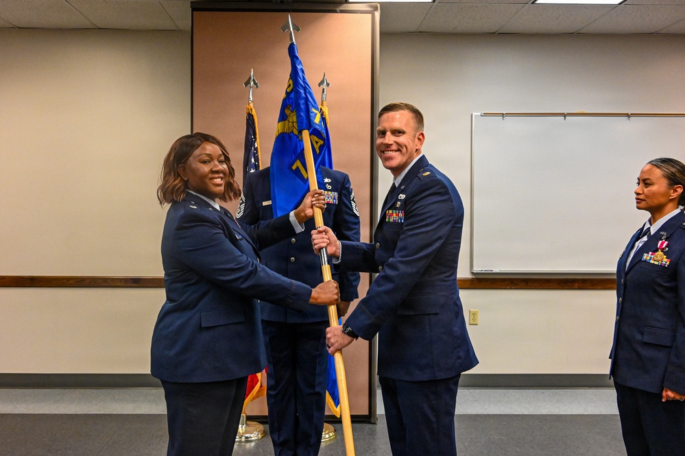 Maj. Daniel M. McFadden Assumes Command of 74th Aerial Port Squadron at Joint Base San Antonio