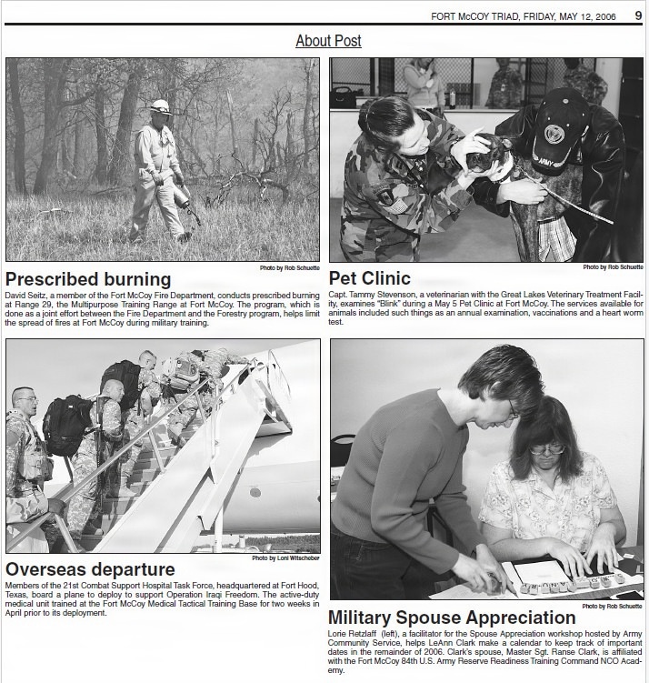 This Month in Fort McCoy History — May
