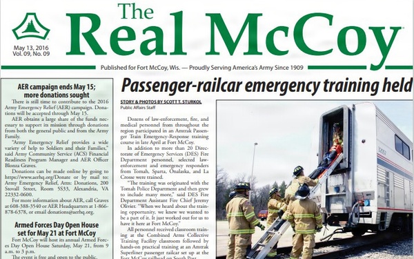 This Month in Fort McCoy History — May