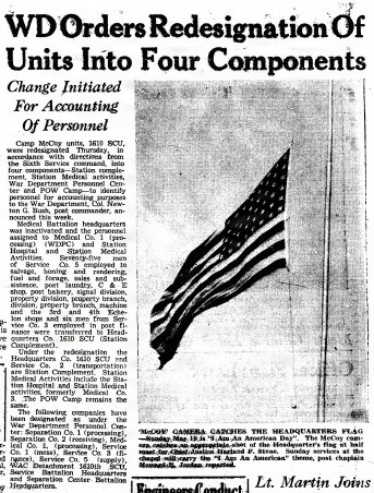This Month in Fort McCoy History — May