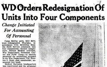 This Month in Fort McCoy History — May 2026