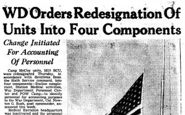 This Month in Fort McCoy History — May