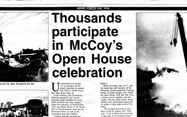 This Month in Fort McCoy History — May