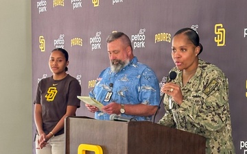 Care Package Preparation for Deployed Carrier Strike Groups at Petco Park