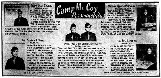 This Month in Fort McCoy History — May