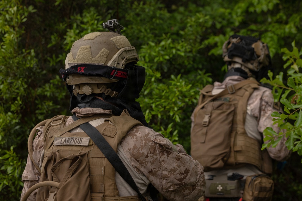 1st Battalion, 8th Marines Conducts MOUT Training