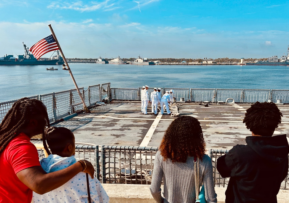 USS Cooperstown (LCS 23) Deploys from Mayport