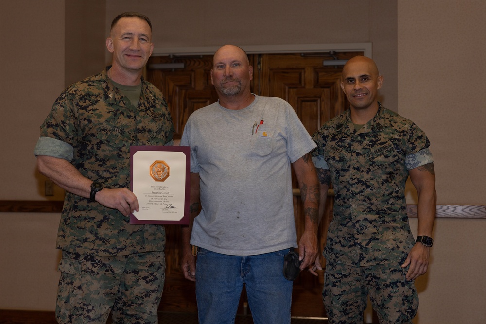 2026 MCAS Yuma Civilian Award Ceremony