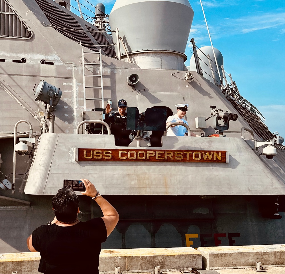 USS Cooperstown (LCS 23) Deploys from Mayport