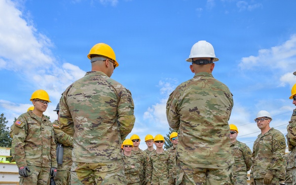 Wyoming National Guard engineers begin Habitat for Humanity construction project in Cheyenne