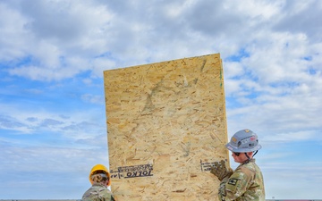 Wyoming National Guard engineers begin Habitat for Humanity construction project in Cheyenne