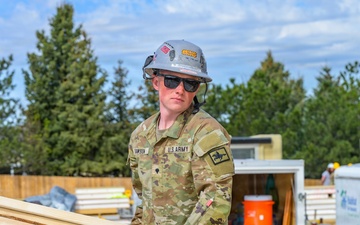 Wyoming National Guard engineers begin Habitat for Humanity construction project in Cheyenne