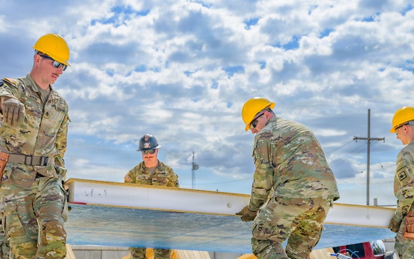 Wyoming National Guard engineers begin Habitat for Humanity construction project in Cheyenne