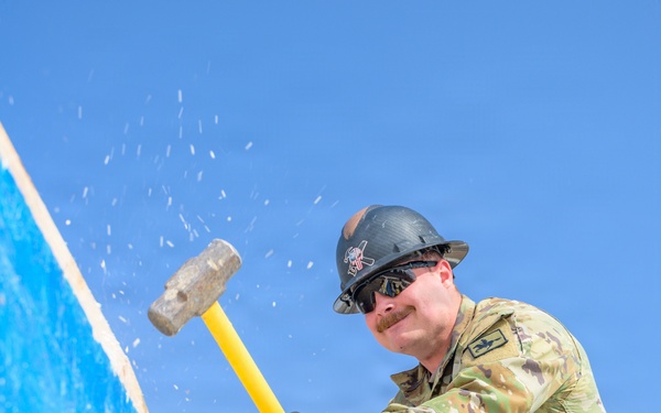 Wyoming National Guard engineers begin Habitat for Humanity construction project in Cheyenne