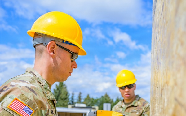 Wyoming National Guard engineers begin Habitat for Humanity construction project in Cheyenne