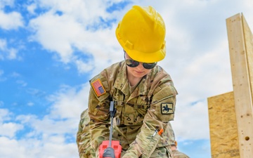 Wyoming National Guard engineers begin Habitat for Humanity construction project in Cheyenne