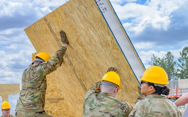 Wyoming National Guard engineers begin Habitat for Humanity construction project in Cheyenne