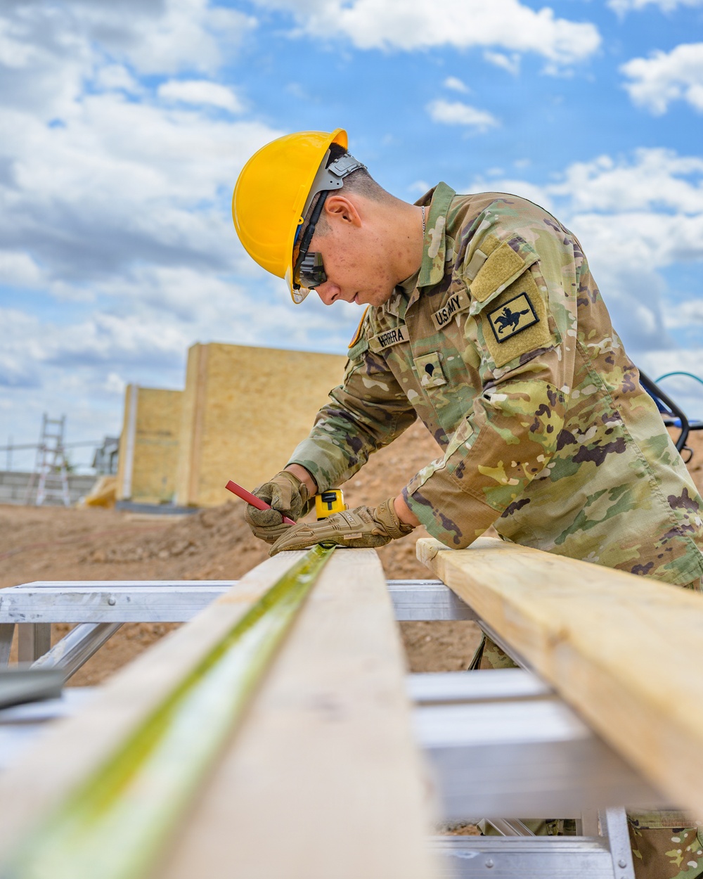Wyoming National Guard engineers begin Habitat for Humanity construction project in Cheyenne