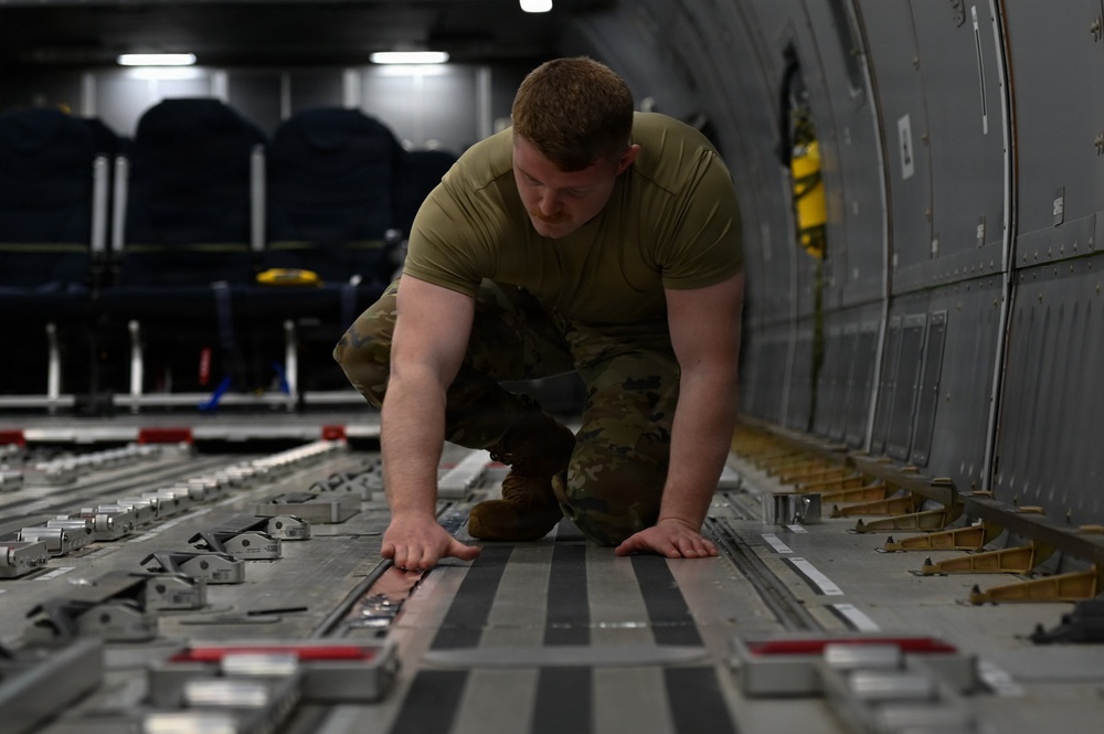 KC-46A Prepares for Departure