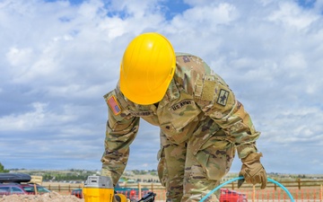 Wyoming National Guard engineers begin Habitat for Humanity construction project in Cheyenne