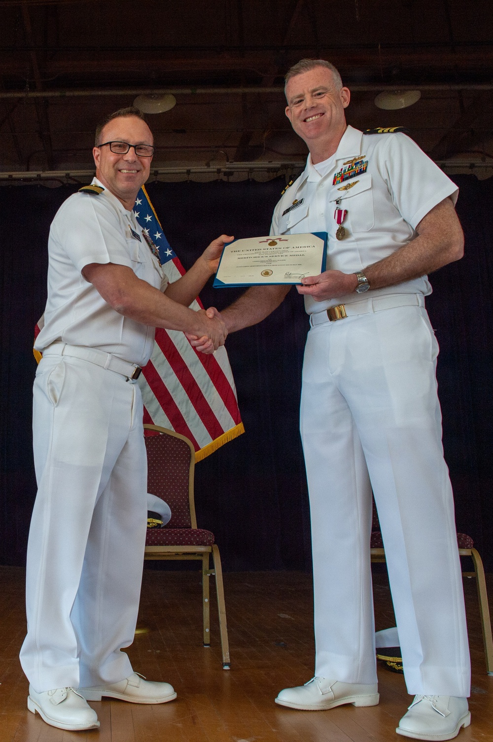 Cyber Defense Activity SIXTY FOUR Change of Command