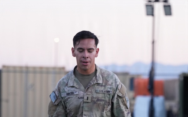 Combat Fitness Test at Fort Bliss