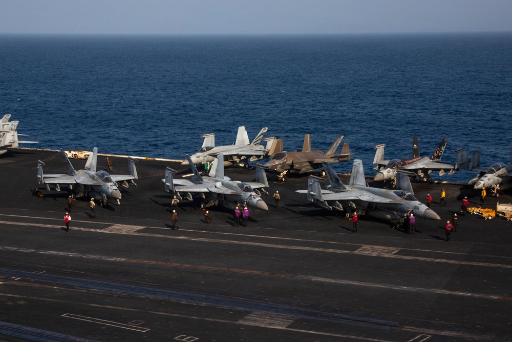 Abraham Lincoln Conducts Flight Operations