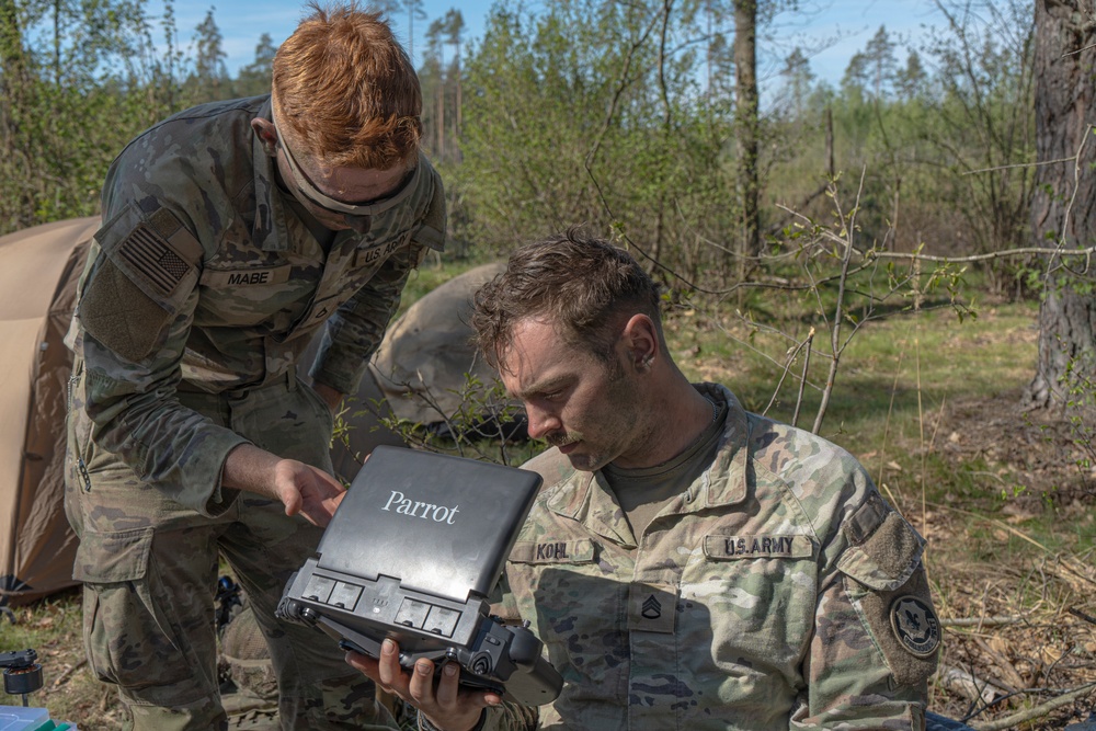 2nd Cavalry Regiment prepares sUAS for training operations at BPTA, Poland