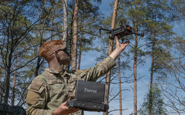 2nd Cavalry Regiment prepares sUAS for training operations at BPTA, Poland