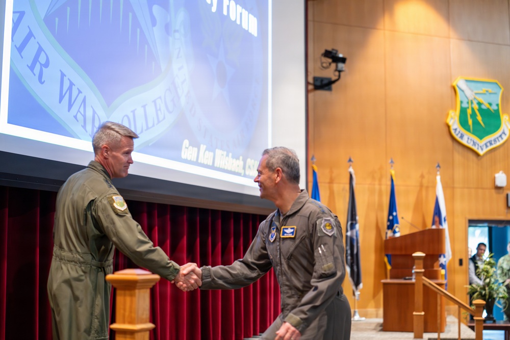 Chief of Staff of the Air Force speaks at Air University's National Security Forum