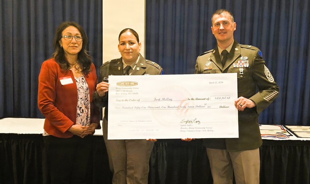Fort McCoy hosts 2026 Volunteer Banquet, recognizes $451k in volunteer contributions