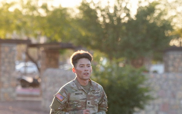 Combat Fitness Test at Fort Bliss