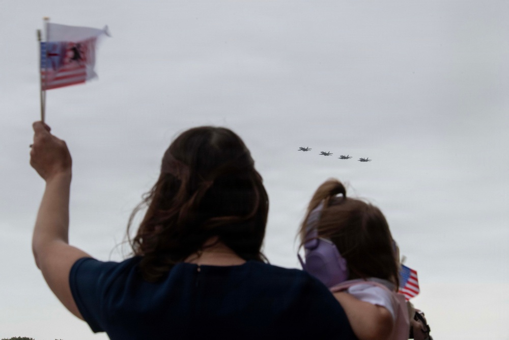 Carrier Air Wing (CVW) 8 Returns Following 11-Month Deployment