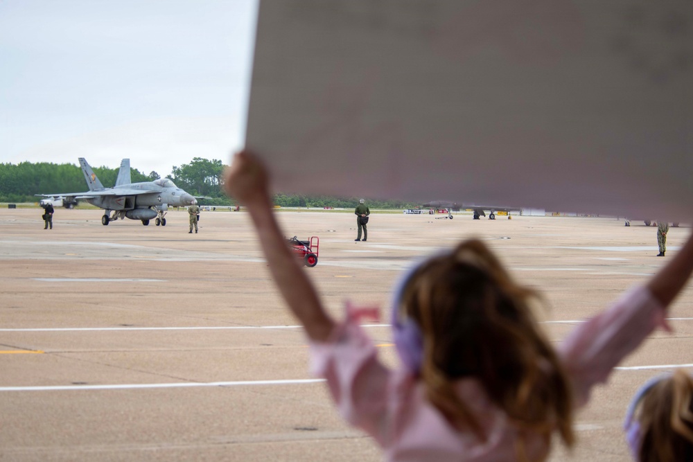 Carrier Air Wing (CVW) 8 Homecoming