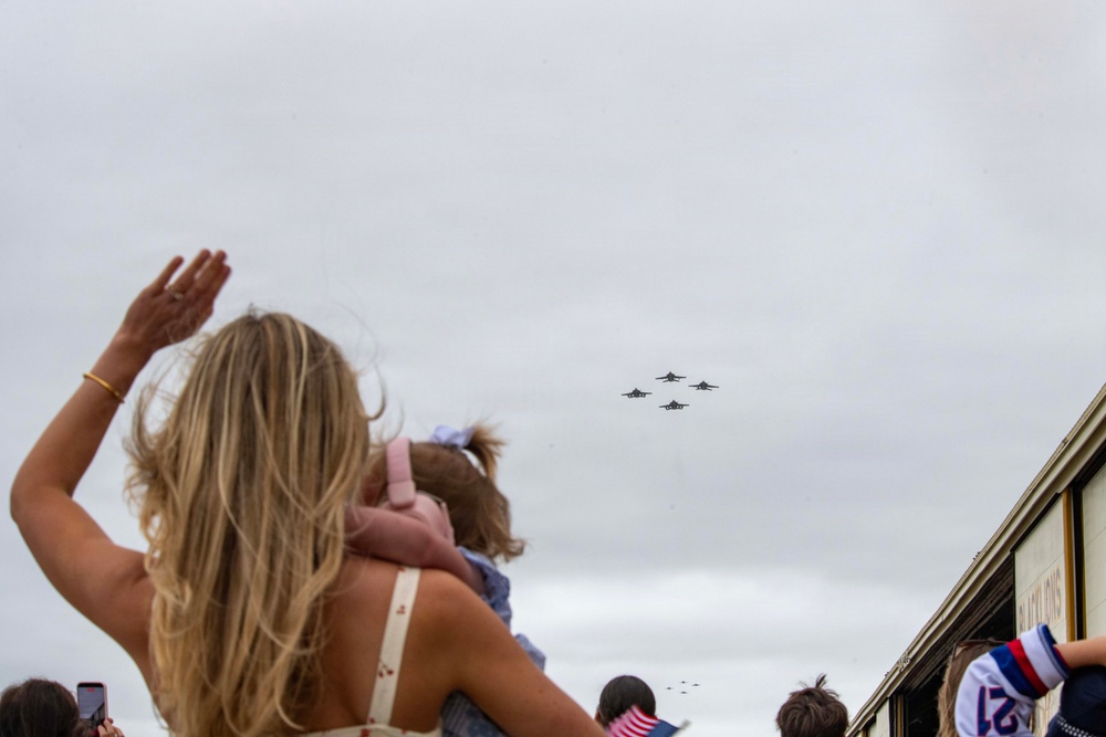 Carrier Air Wing (CVW) 8 Returns Following 11-Month Deployment