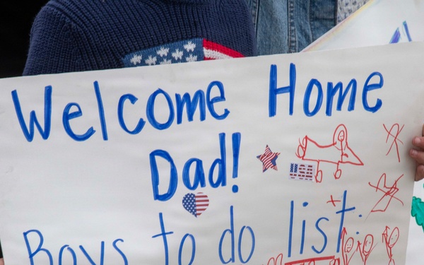 Carrier Air Wing (CVW) 8 Returns Following 11-Month Deployment