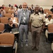 Mobile District Commander speaks with South Alabama students