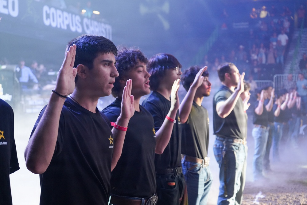 2026 Buc Days Rodeo Future Soldier Oath of Enlismtnet